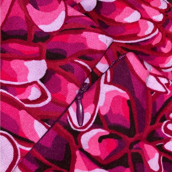 Kika Vargas x Target Mum Floral Scallop Edge Pink Mini Skirt - Picture 5 of 8